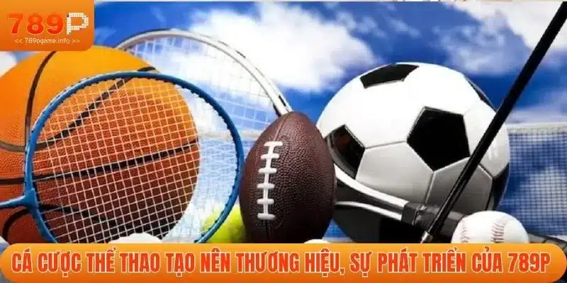 Cá cược thể thao tạo nên thương hiệu, sự phát triển của 789P 